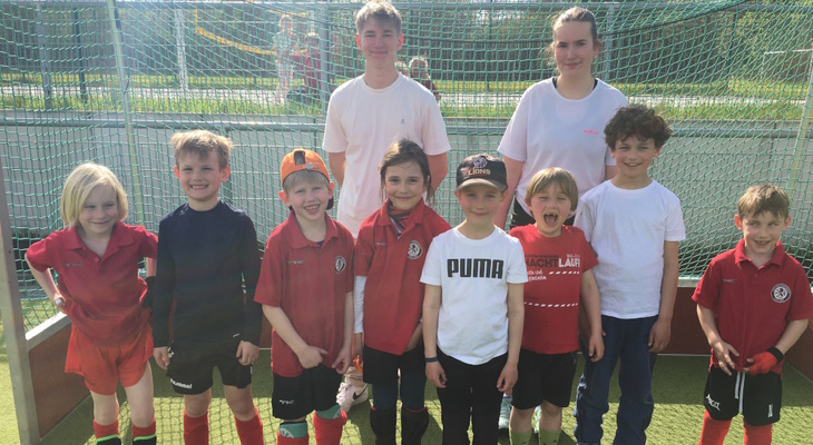 Teamfoto des Teams Männliche U8