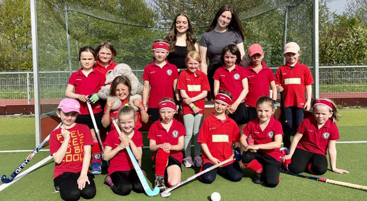 Teamfoto des Teams Weibliche U8