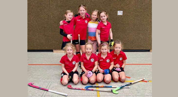 Teamfoto des Teams Weibliche U8